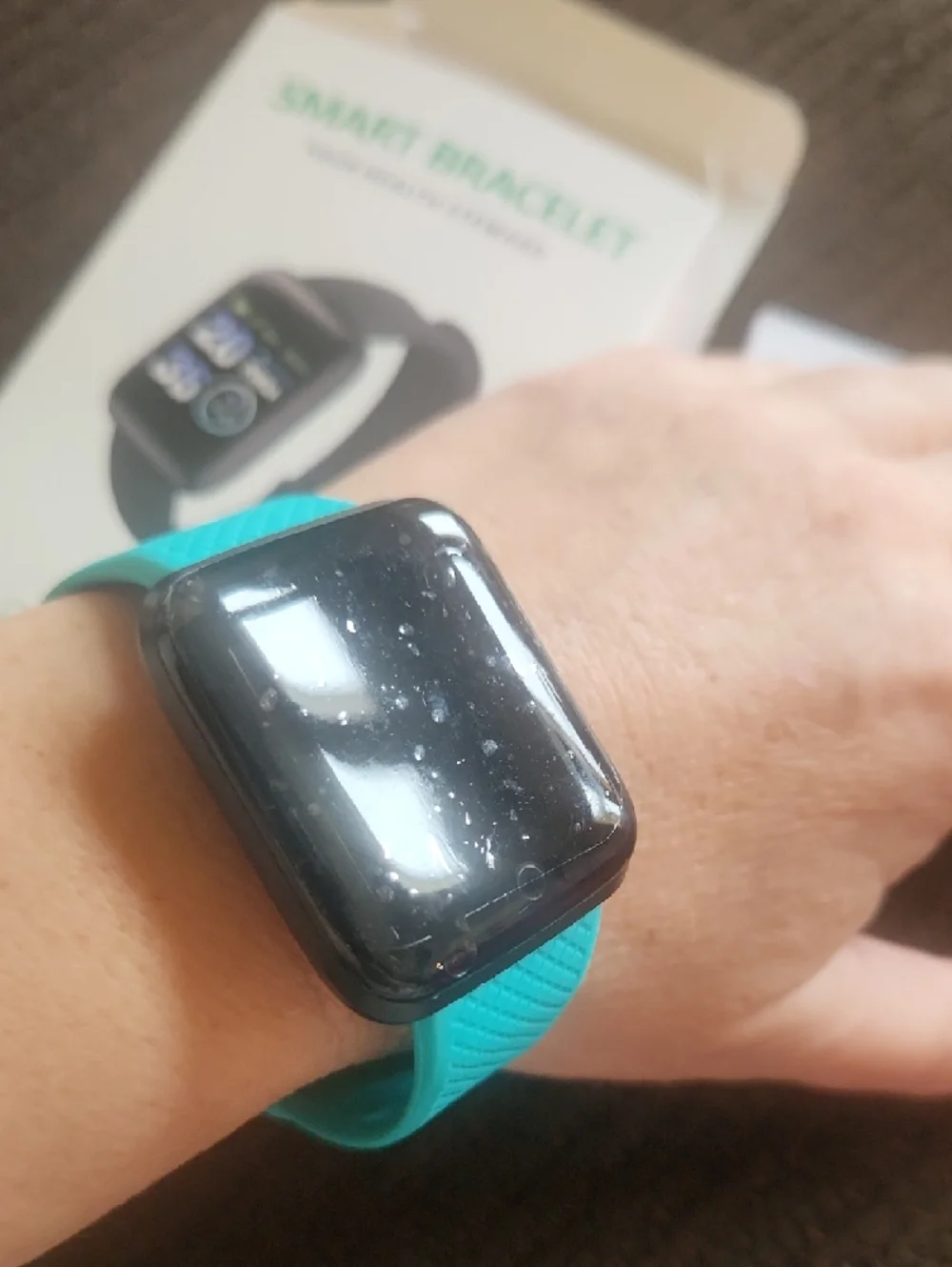 Smart Bracelet Fitness Tracker - Aqua
